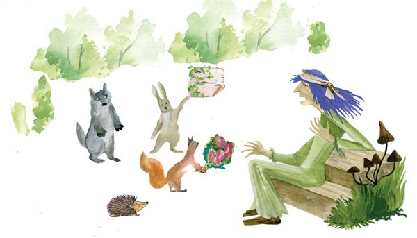 Иллюстрация к книге — Сказки и Рождественские истории в лицах [i_014.jpg]