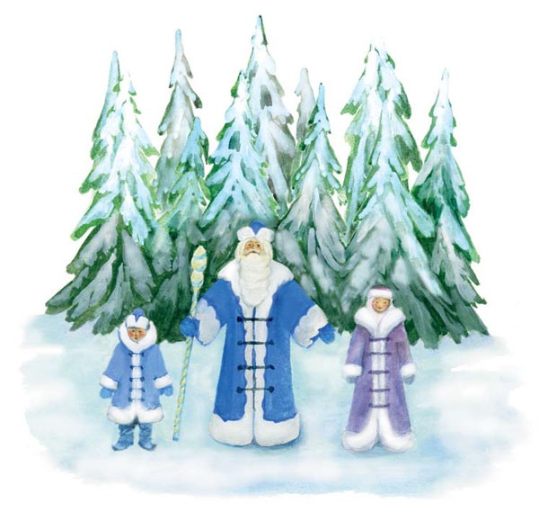 Иллюстрация к книге — Сказки и Рождественские истории в лицах [i_072.jpg]