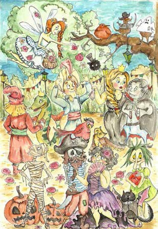 Иллюстрация к книге — Приключения Бабок Ёжек и друзей из Сказочного леса [_10.jpg]