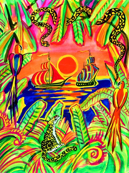 Иллюстрация к книге — Как появились броненосцы [i_026.jpg]