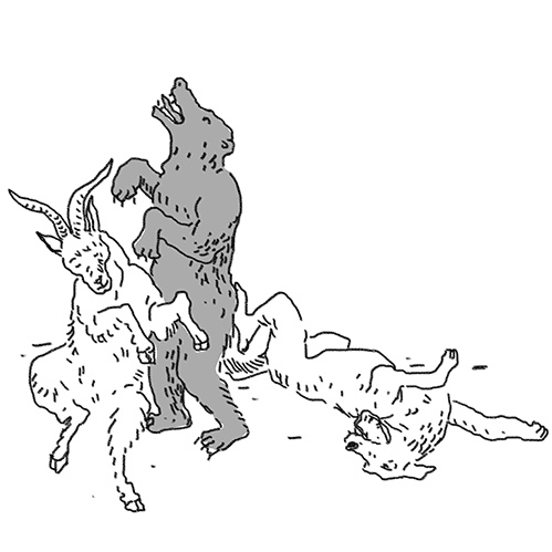 Иллюстрация к книге — Вдруг охотник выбегает [i_014.jpg]