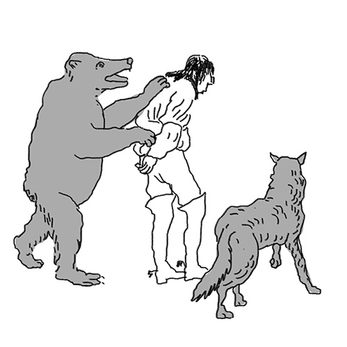 Иллюстрация к книге — Вдруг охотник выбегает [i_017.jpg]