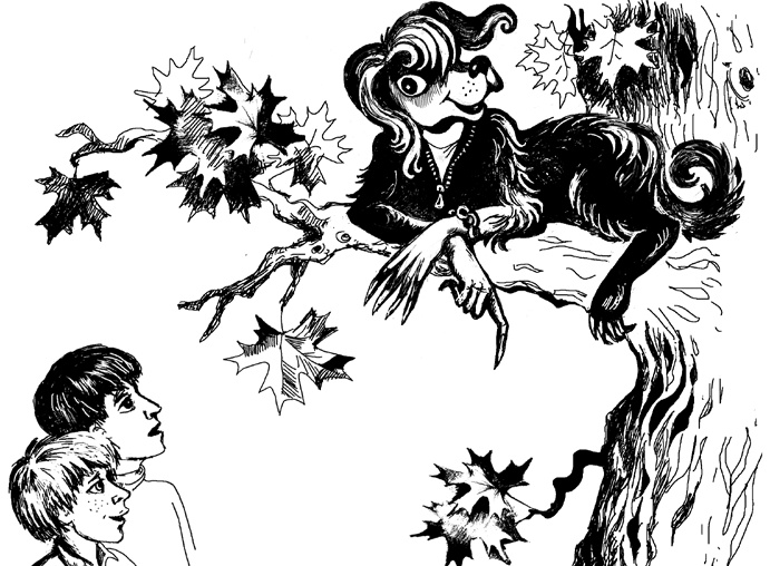Иллюстрация к книге — У собачьего древа [i_002.jpg]