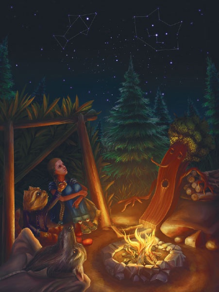 Иллюстрация к книге — Принцесса Настиль. Необыкновенные приключения в стране Фиалия [i_061.jpg]