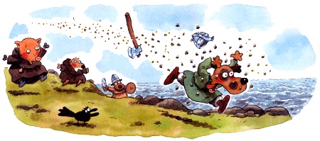 Иллюстрация к книге — Викинги идут! [i_013.jpg]