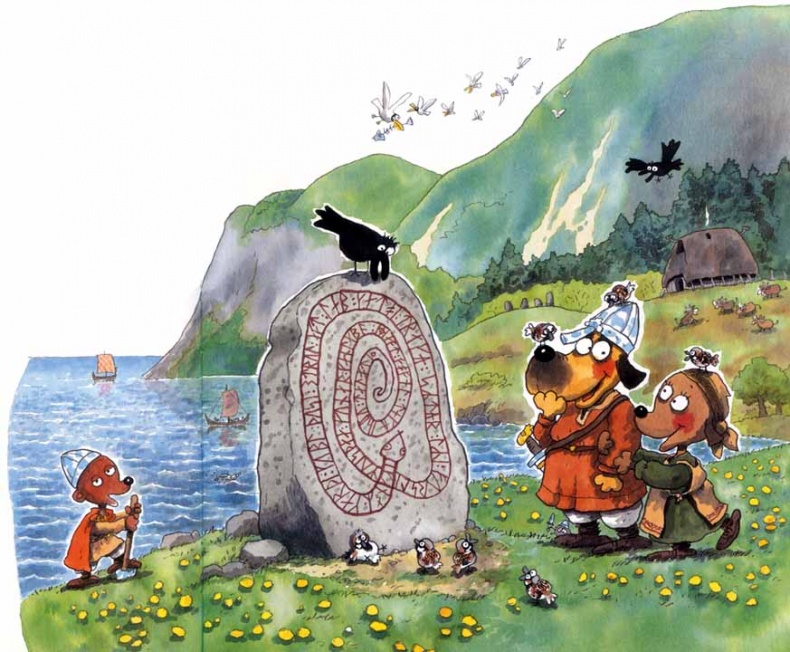 Иллюстрация к книге — Викинги идут! [i_021.jpg]