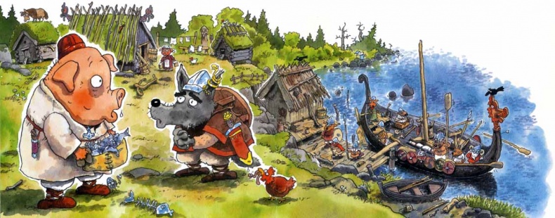 Иллюстрация к книге — Викинги идут! [i_024.jpg]