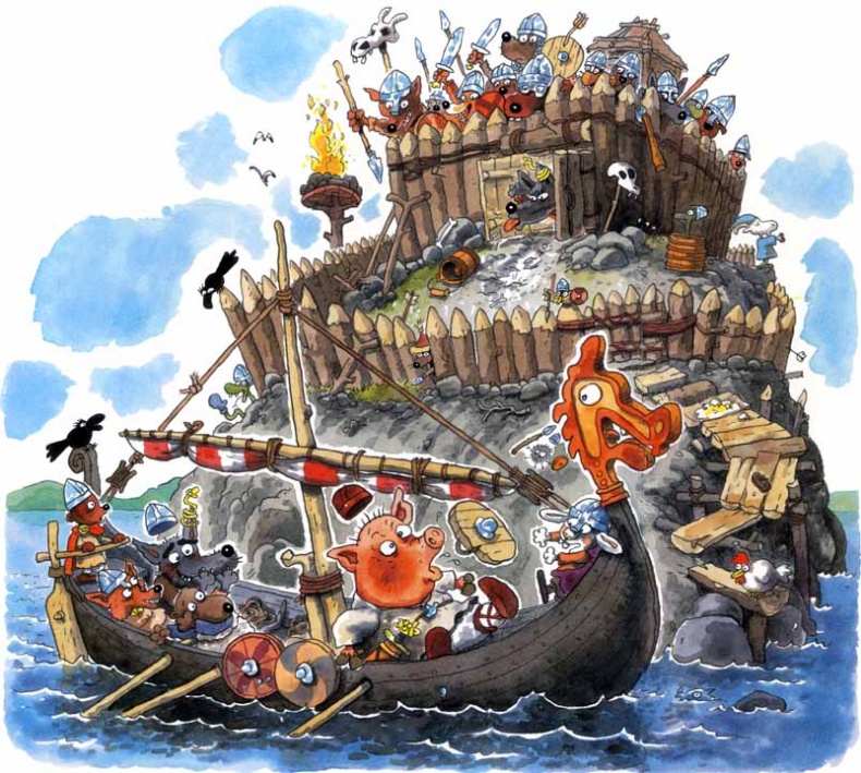 Иллюстрация к книге — Викинги идут! [i_025.jpg]