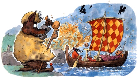 Иллюстрация к книге — Викинги идут! [i_035.jpg]