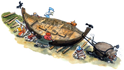 Иллюстрация к книге — Викинги идут! [i_040.jpg]