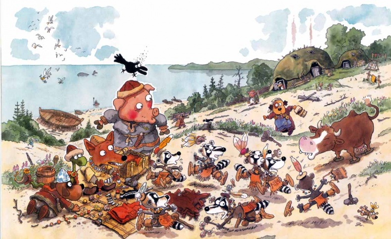 Иллюстрация к книге — Викинги идут! [i_065.jpg]