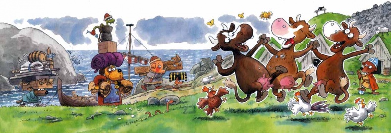 Иллюстрация к книге — Викинги идут! [i_071.jpg]