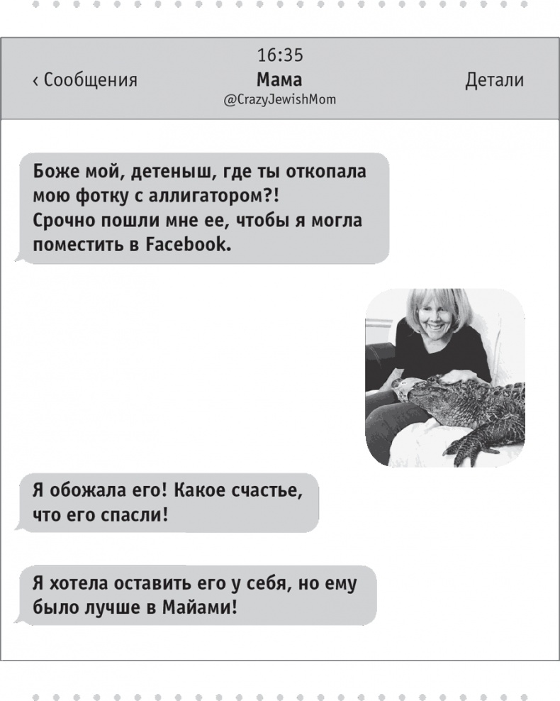 Иллюстрация к книге — Моя чокнутая еврейская мама [i_018.jpg]