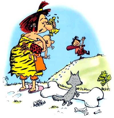 Иллюстрация к книге — Неандертальский мальчик, или Большой поход [i_013.jpg]