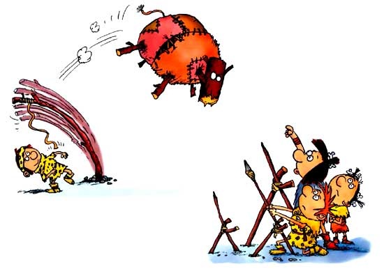 Иллюстрация к книге — Неандертальский мальчик, или Большой поход [i_054.jpg]