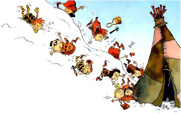 Иллюстрация к книге — Неандертальский мальчик, или Большой поход [i_083.jpg]