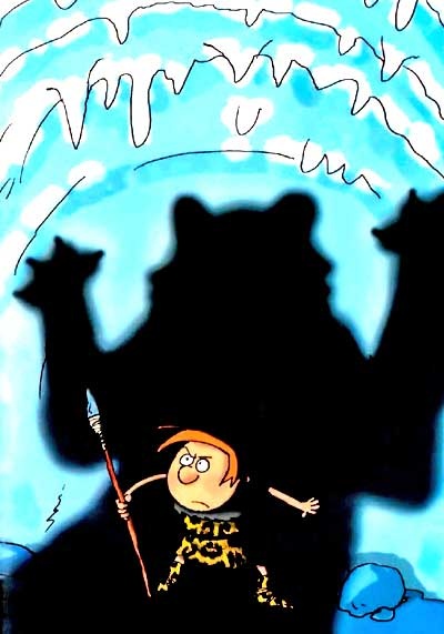 Иллюстрация к книге — Неандертальский мальчик, или Большой поход [i_100.jpg]