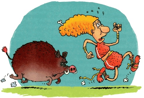 Иллюстрация к книге — Неандертальский мальчик и Кроманьонцы [i_020.jpg]