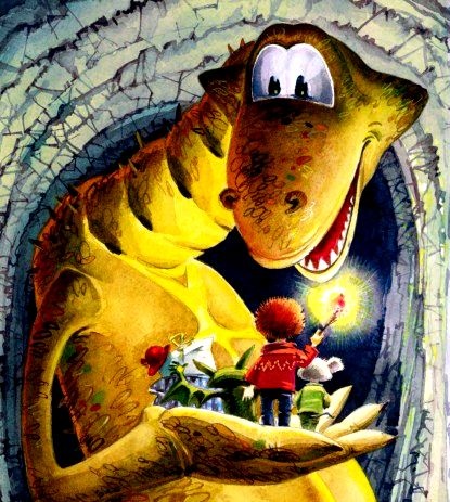 Иллюстрация к книге — Господин Куцехвост и подземное чудовище [pic_45.jpg]