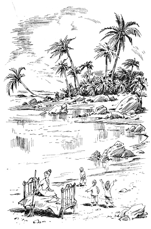 Иллюстрация к книге — Помело и волшебная шишечка от кровати [i_014.jpg]