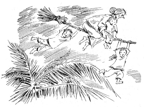 Иллюстрация к книге — Помело и волшебная шишечка от кровати [i_017.jpg]