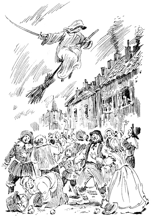 Иллюстрация к книге — Помело и волшебная шишечка от кровати [i_026.jpg]