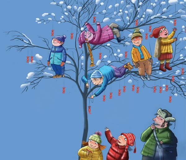 Иллюстрация к книге — Карнавал и картофельный салат [b00000238.jpg]