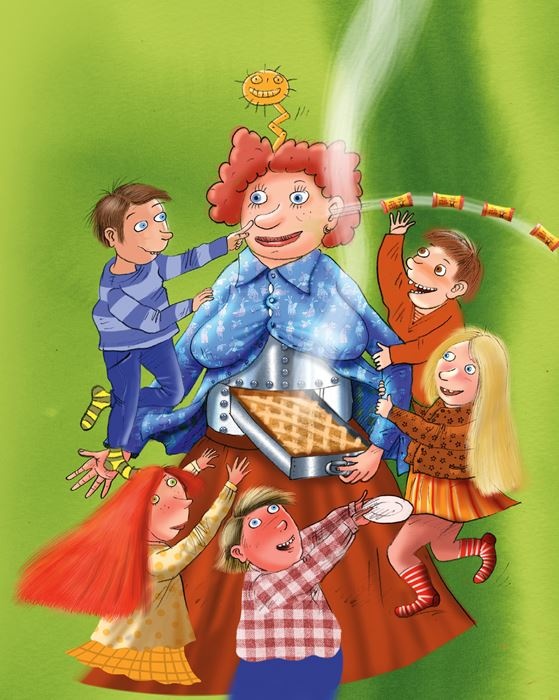 Иллюстрация к книге — Карнавал и картофельный салат [b00000445.jpg]