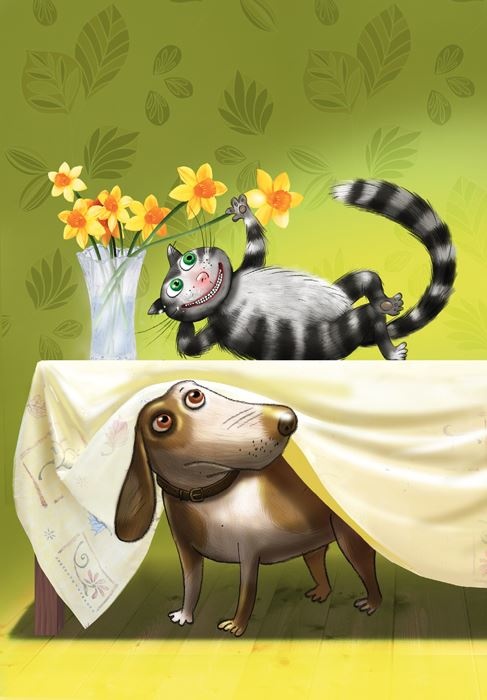 Иллюстрация к книге — Карнавал и картофельный салат [b00000526.jpg]