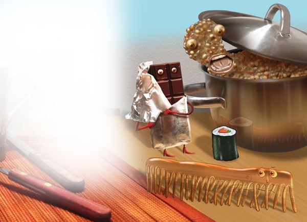 Иллюстрация к книге — Карнавал и картофельный салат [b00000621.jpg]