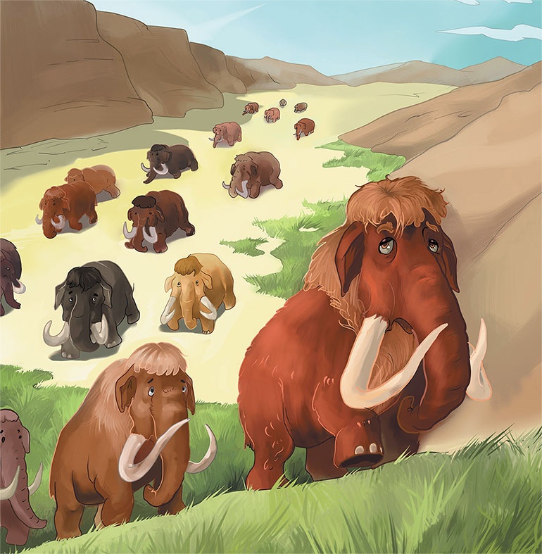 Иллюстрация к книге — Мамонтенок из прошлого [i_003.jpg]