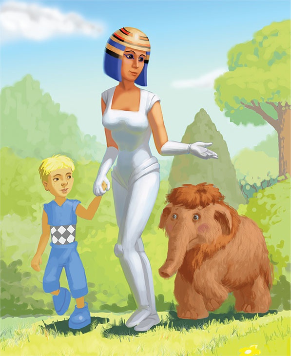 Иллюстрация к книге — Мамонтенок из прошлого [i_009.jpg]