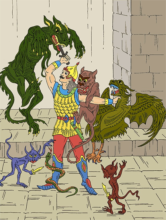 Иллюстрация к книге — Большая книга сказок со всего света [i_045.jpg]