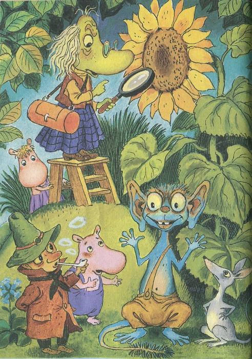 Иллюстрация к книге — Муми-тролль и шляпа Чародея [i_003.jpg]