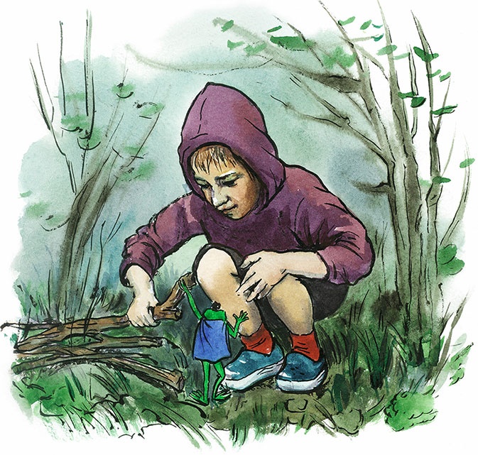 Иллюстрация к книге — Большое путешествие Димы. Книга вторая [i_018.jpg]