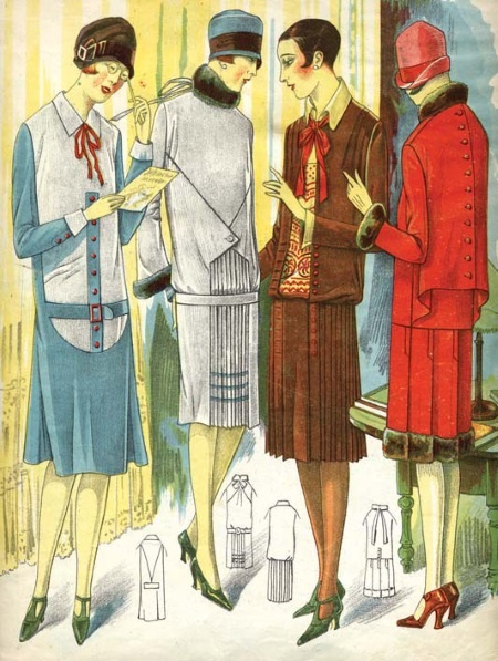 Иллюстрация к книге — Молодые и красивые. Мода двадцатых годов [i_621.jpg]