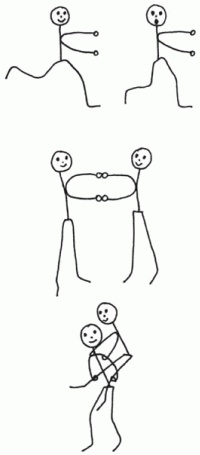 Иллюстрация к книге — Игры с аутичным ребенком. Установление контакта, способы взаимодействия, развитие речи, психотерапия [i_028.jpg]