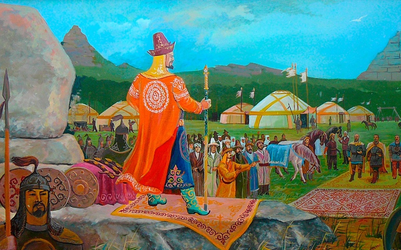 Иллюстрация к книге — Аблай Хан и его батыры. Легенды Великой степи [i_008.jpg]