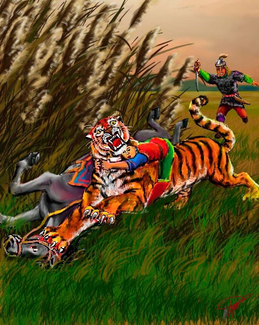 Иллюстрация к книге — Аблай Хан и его батыры. Легенды Великой степи [i_012.jpg]