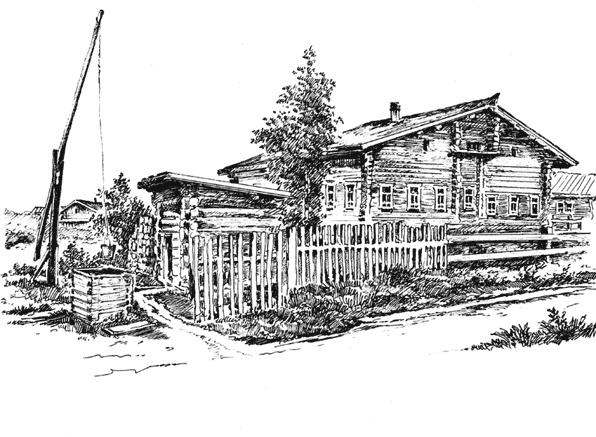 Иллюстрация к книге — Обдириха. Остросюжетная повесть из жизни пинежской деревни Верколы [i_001.jpg]