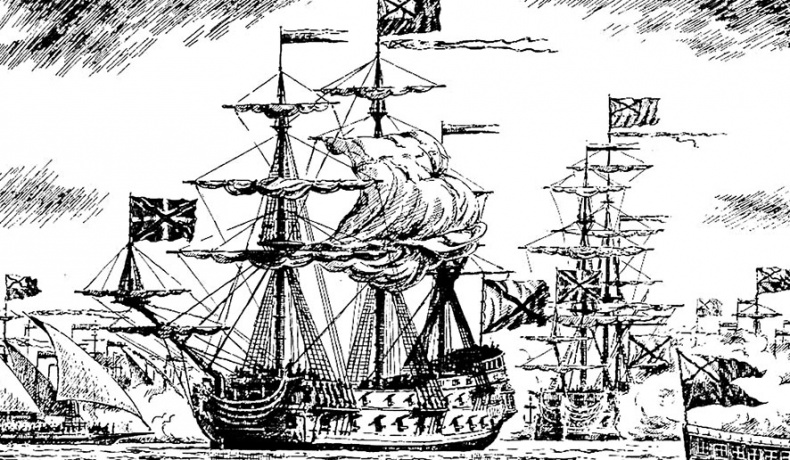 Иллюстрация к книге — Погибли без боя. Катастрофы русских кораблей XVIII–XX вв. [i_003.jpg]