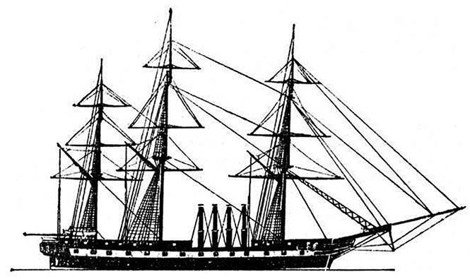 Иллюстрация к книге — Погибли без боя. Катастрофы русских кораблей XVIII–XX вв. [i_009.jpg]