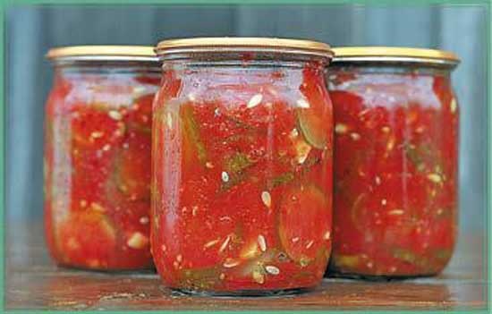 Иллюстрация к книге — Консервируем салаты, лечо, икру, соте, аджику [i_086.jpg]