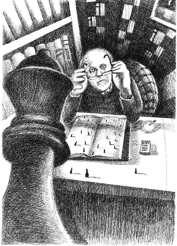 Иллюстрация к книге — Нога судьбы, пешки и собачонка Марсельеза [i_010.jpg]