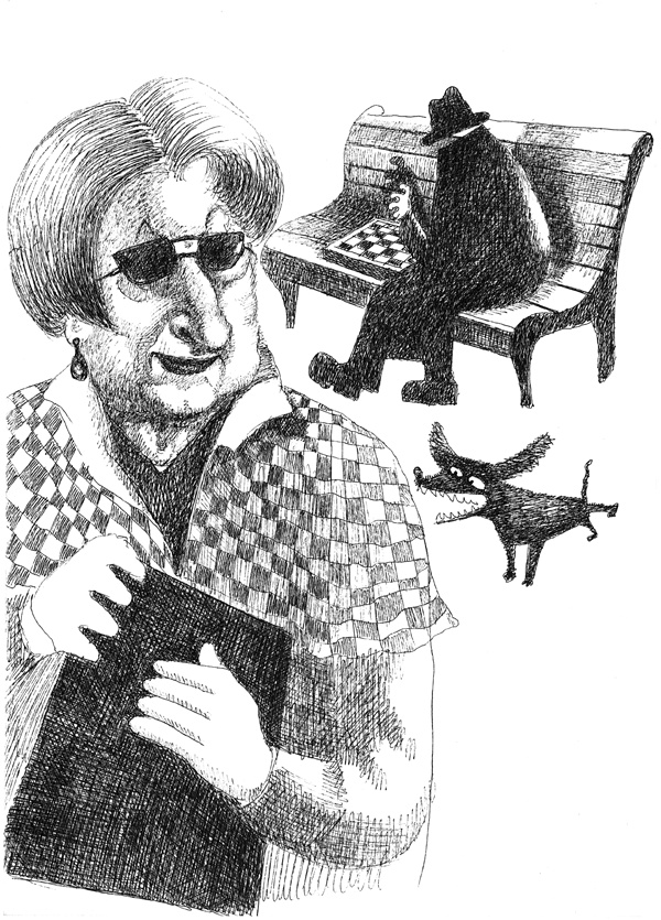 Иллюстрация к книге — Нога судьбы, пешки и собачонка Марсельеза [i_013.jpg]