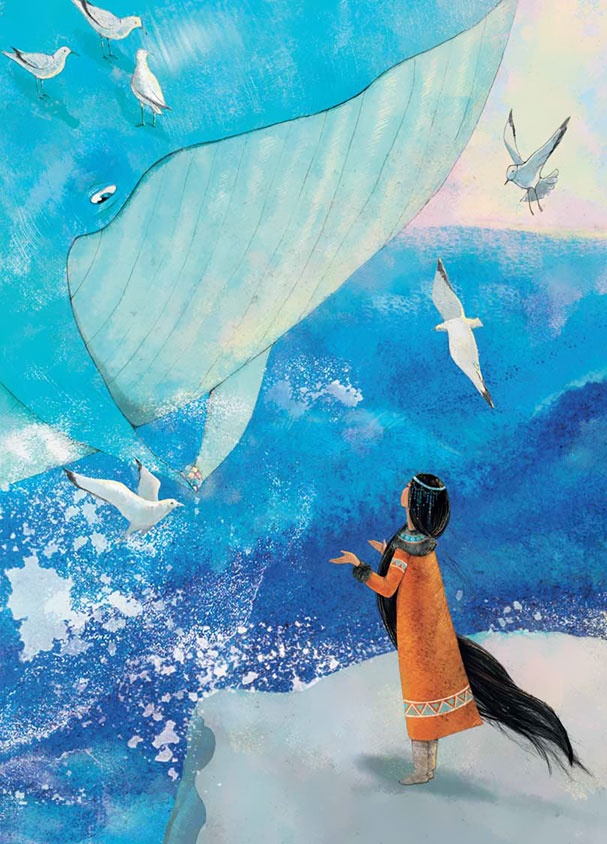 Иллюстрация к книге — Сказка о храбром богатыре Узоне и его возлюбленной Наюн. По мотивам корякской легенды [i_010.jpg]