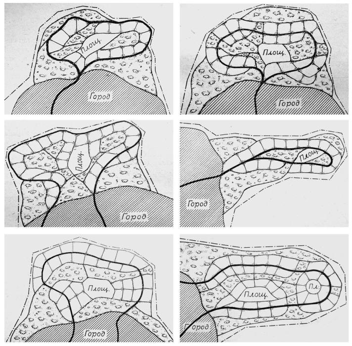 Иллюстрация к книге — Градостроительная политика в СССР (1917-1929). От города-сада к ведомственному рабочему поселку [i_035.jpg]