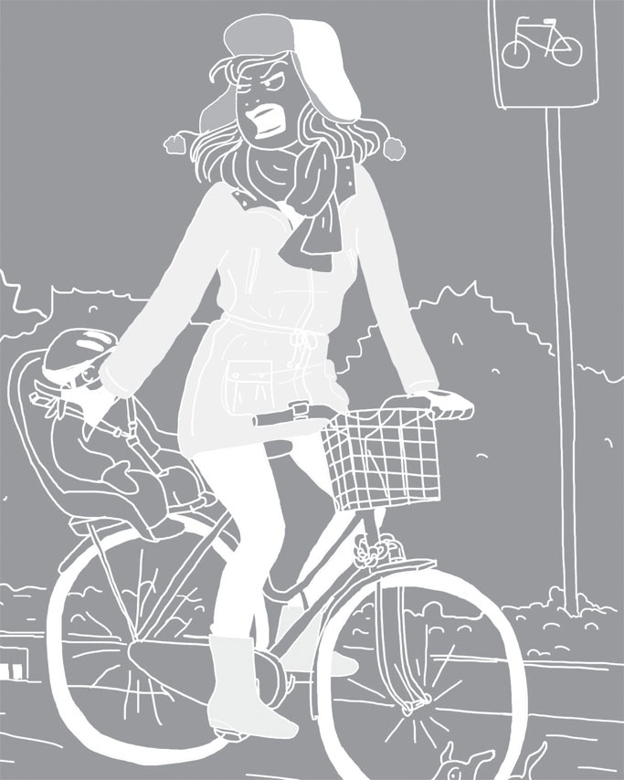 Иллюстрация к книге — Я люблю свой велосипед. Молодая бесцеремонность. Секреты жительниц Берлина [_119.jpg]