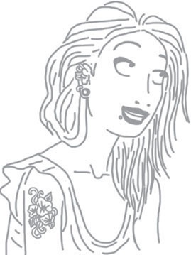 Иллюстрация к книге — Я люблю свой велосипед. Молодая бесцеремонность. Секреты жительниц Берлина [_125.jpg]