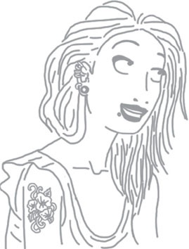 Иллюстрация к книге — Я люблю свой велосипед. Молодая бесцеремонность. Секреты жительниц Берлина [_6.jpg]